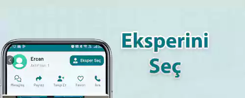 Eksper seç butonuna tıkla