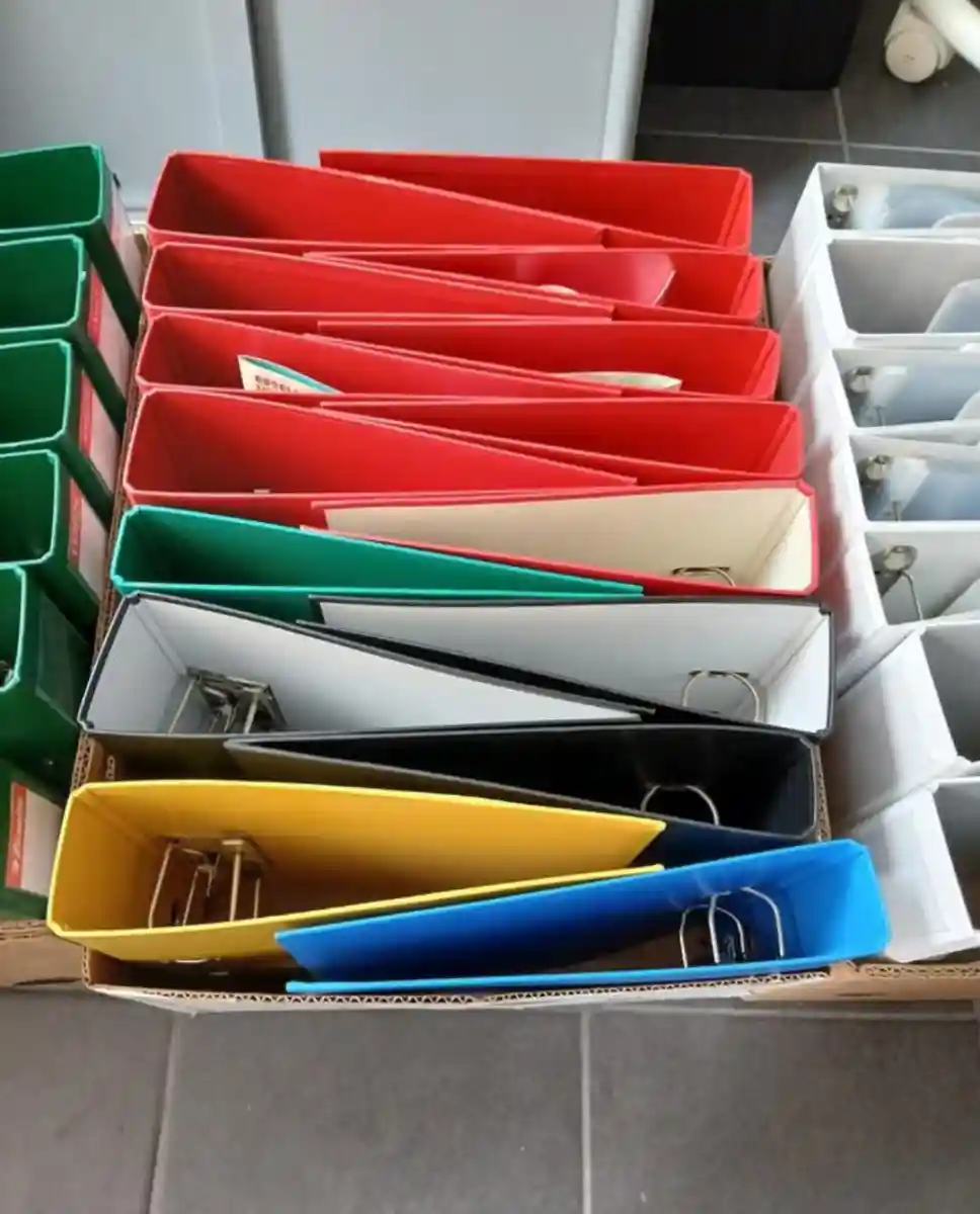 Renkli klasör seti - ofis kullanımı i̇çin