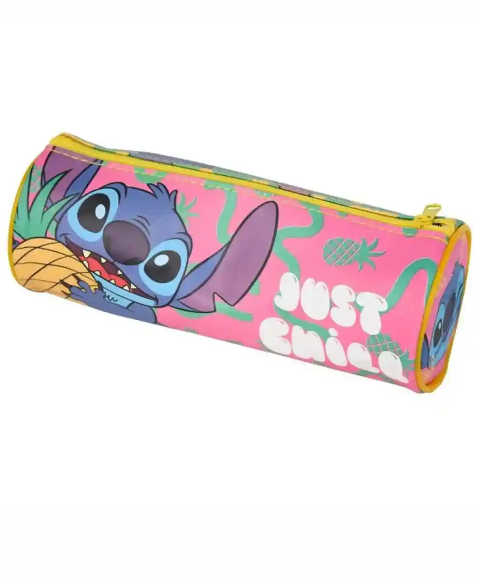 Stitch desenli renkli kalemlik
