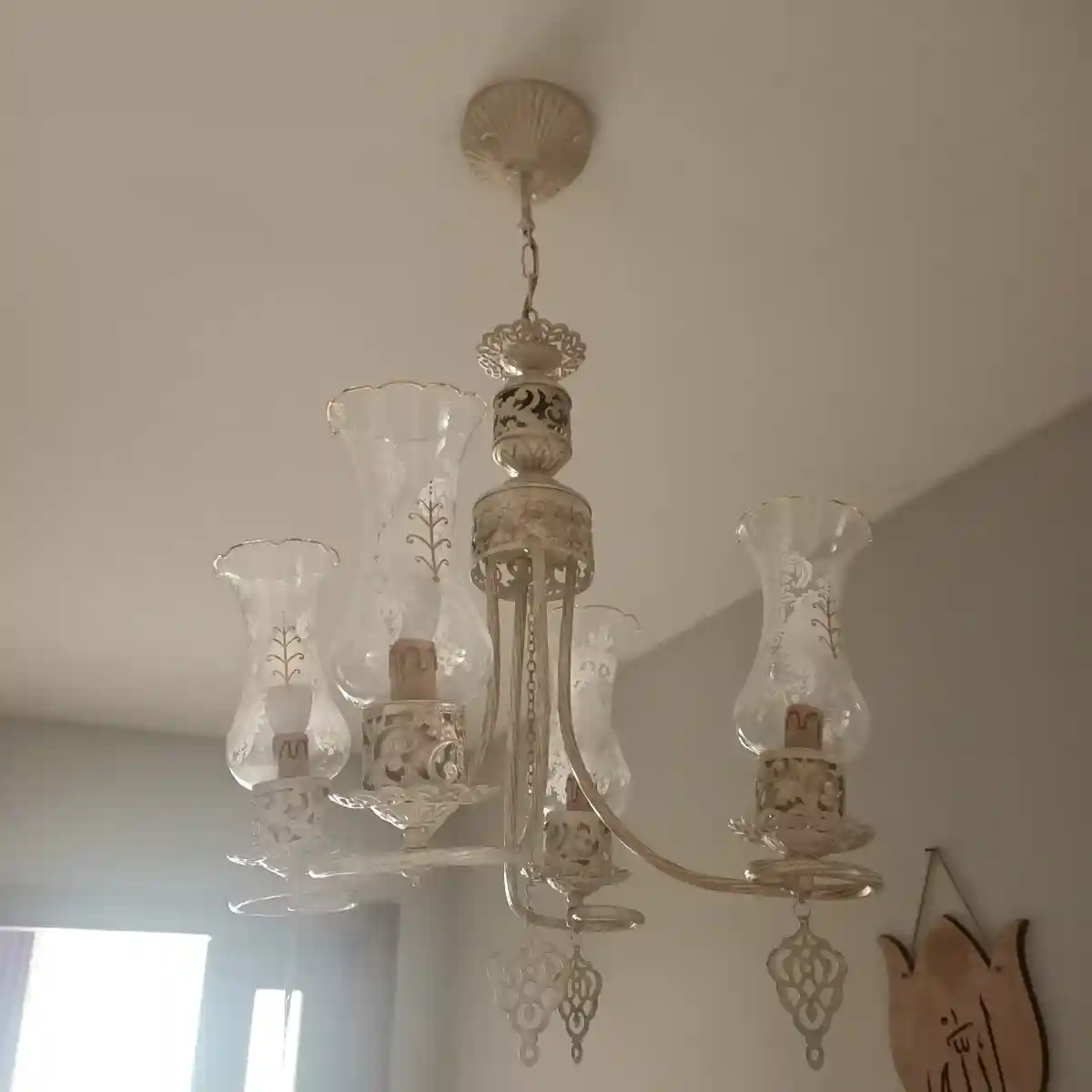 şık cam avize
