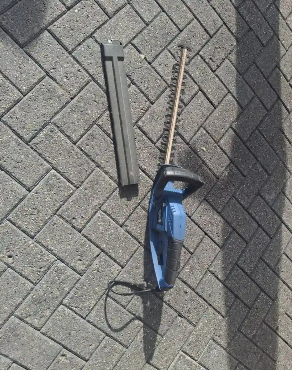 Mavi elektrikli testere