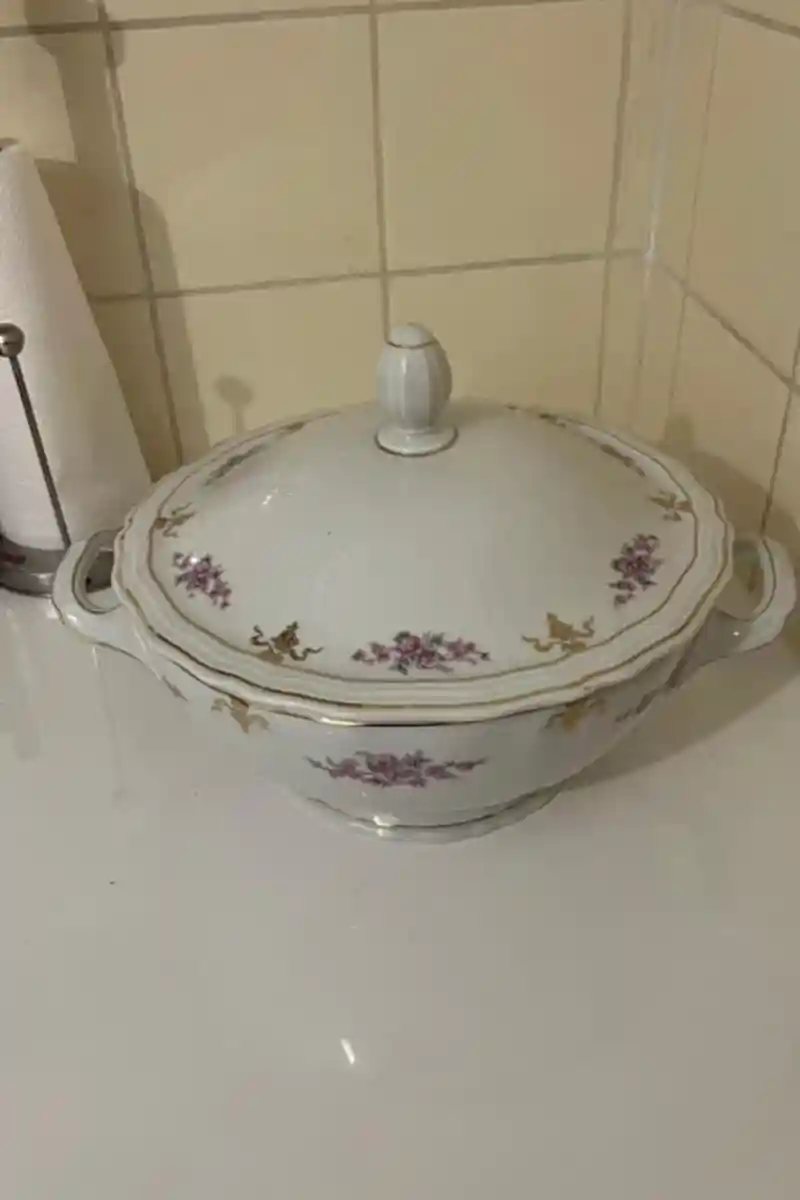 şık seramik kapaklı tencere satılık