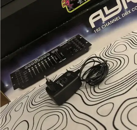 Ayra oso 1612 mkii – 192 kanal dmx işık kontrol cihazı, sorunsuz durumda! ilan görseli