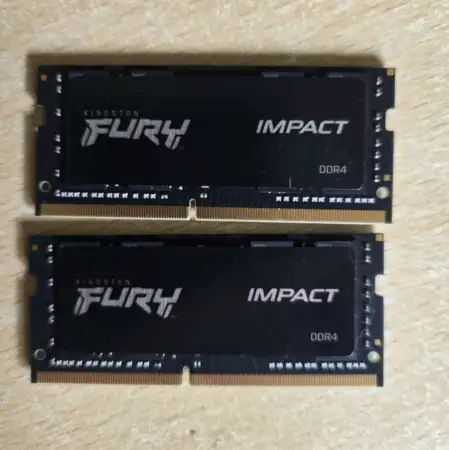 Kingston fury impact ram (64gb, 2x32gb, ddr4, cl20, so-dimm) ilan görseli