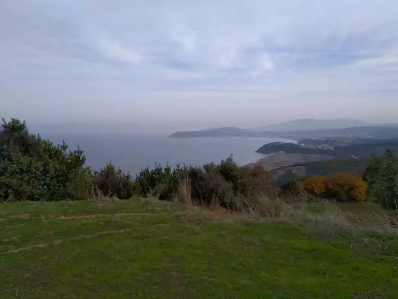 Satılık villa arsası - deniz manzaralı