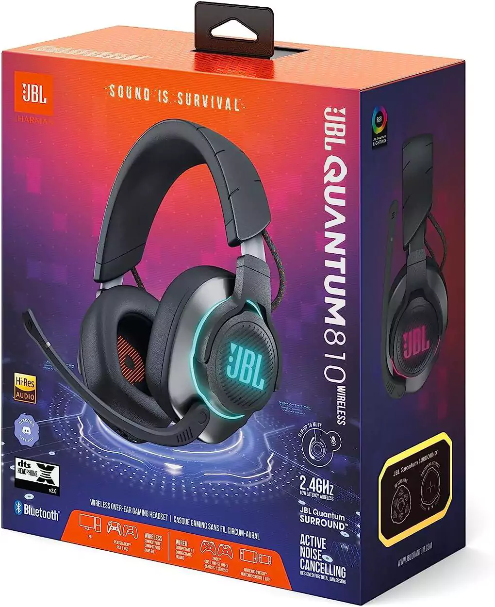 Sıfır jbl quantum 810 kablosuz gaming kulaklık