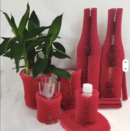 şi̇şe koruyucu petek kâğit (honeycomb sleeve) – geri̇ dönüşümlü & ekonomi̇k!