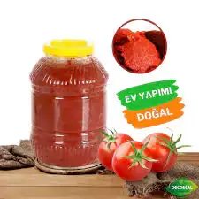 Organik ev yapımı salça (biber & domates)