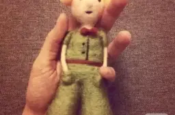 El yapımı keçe oyuncaklar (çocuklar i̇çin)